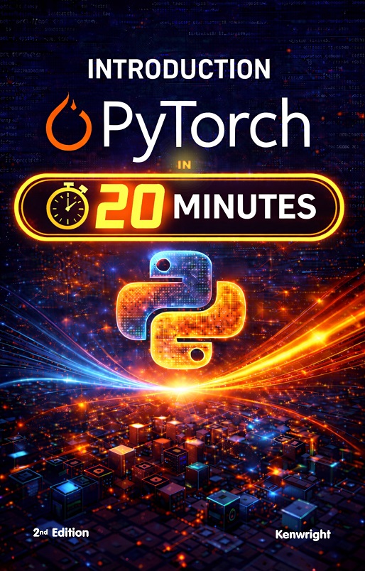 Cover of PyTorch in 20 Minutes - Coffee Break Series (Paperback)